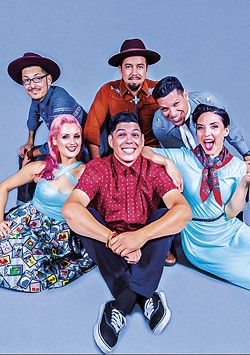 Las Cafeteras plays the Van Duzer Theatre at 8 p.m. on Friday, Aug. 24. - COURESTY OF THE ARTISTS