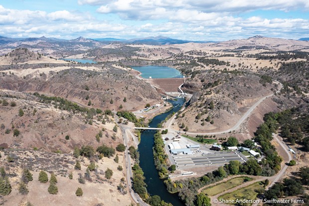 Iron Gate Dam will be removed from the top down, with excavators removing the approximately 1 million cubic yards of soil and earthen materials it was constructed with in 1960. - SUBMITTED