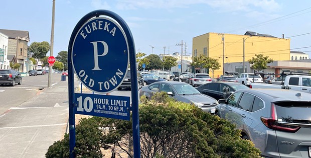 A local initiative effort seeks to effectively block Eureka's plans to convert municipal parking lots into affordable housing. - PHOTO BY THADEUS GREENSON