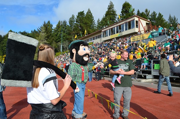 Fans flocked to Redwood Bowl to support the Jacks. - GRANT SCOTT-GOFORTH