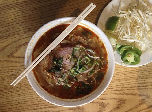 Spicy beef noodle soup for the soul. - JENNIFER FUMIKO CAHILL
