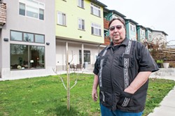 Brad Saxenhaus was homeless his entire adult life until about 10 years ago, when Arcata House - gave him the keys to his own apartment, - no strings attached. He remains housed - today, and says he’s healthier - than he’s ever been. - PHOTO BY MARK MCKENNA