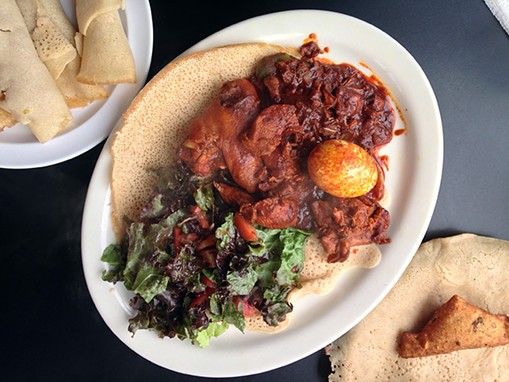 Doro wat, Ethiopian comfort food. - JENNIFER FUMIKO CAHILL