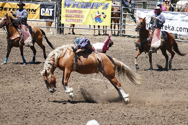 Fortuna Rodeo action - PHOTO BY GREG RUMNEY