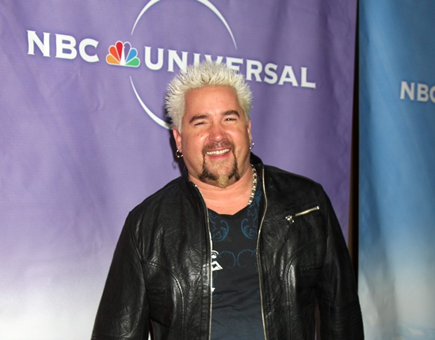 Does this make Guy Fieri look like he has a halo? Yes, it does. - SHUTTERSTOCK