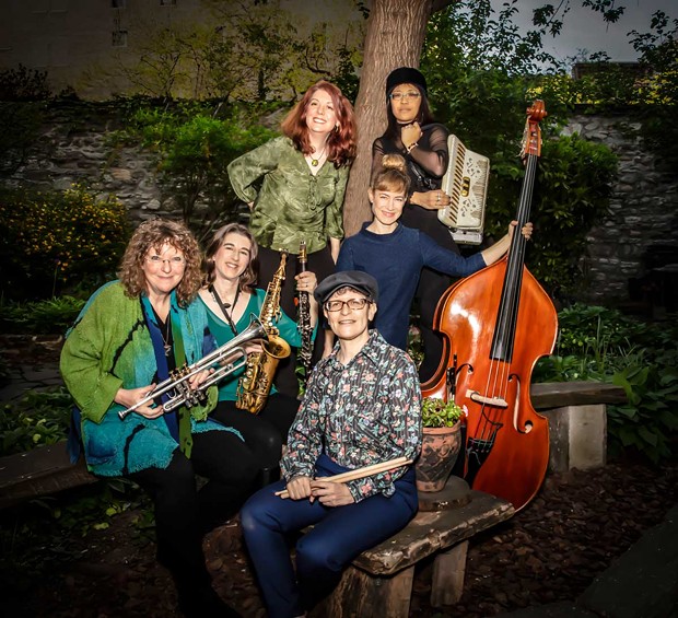 Isle of Klezbos plays Temple Beth El on Monday, July 8 at 7 p.m. - PHOTO BY ALBIE MITCHELL, COURTESY OF THE ARTISTS