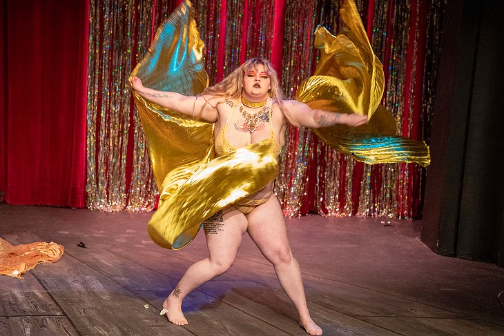 Gatsby at the Rep Drag Show
