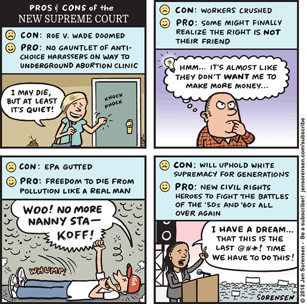 Pros & Cons of the New Supreme Court
