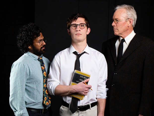 Tushar Mathew, William English III and Gary Sommers in Prodigal Son.