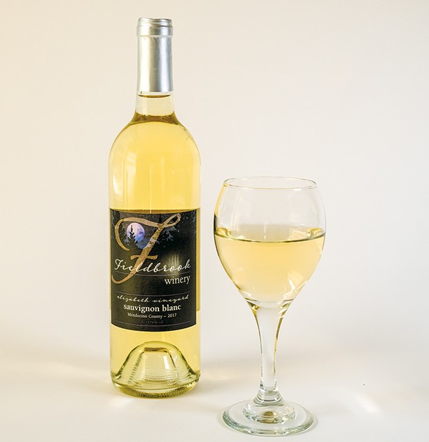 Sauvignon blanc from Fieldbrook Winery.