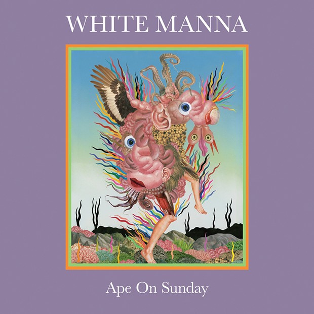 The cover of White Manna's Ape on Sunday.