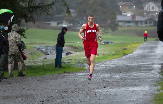 Eureka High School cross country runner Ian Bennett.