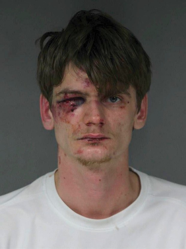 Kyle Zoellner after his April 14, 2017, arrest.