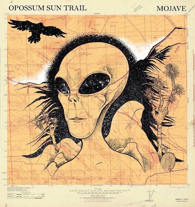 Opossum Sun Trail's new album Mojave/Klamath.