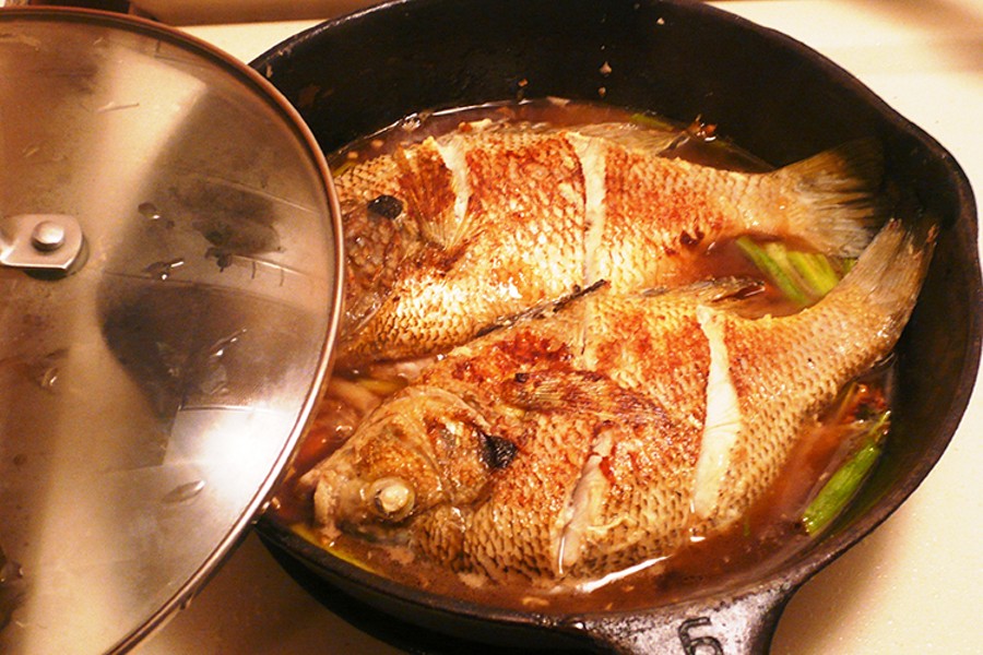 A Fish in Every Pan, On the Table