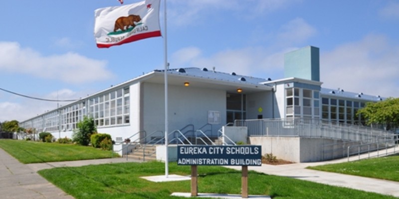 Eureka City Schools' main office.