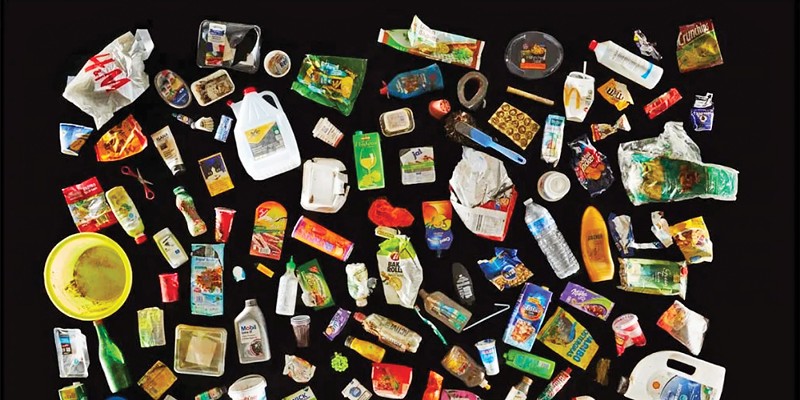 Single-use plastics in their many forms.