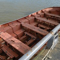 The 1091 The museum owns several skiffs that it hopes to restore and use for events like races on the bay. But the 1091 remains first priority. Grant Scott-Goforth