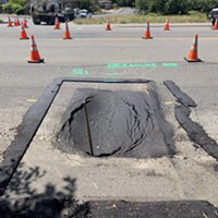 The sinkhole that started it all.
