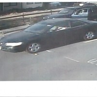 The car believed to belong to the suspect.