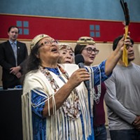 Wiyot tribal elder Cheryl Seidner has worked for the return of Duluwat Island for decades, carrying on the efforts of her parents.