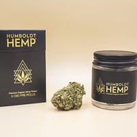 Humboldt CBD's products, made with hemp flowers that contain less than 0.3 percent THC.
