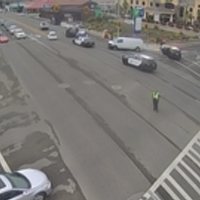 Traffic at Wabash and Broadway is impacted by the crash.