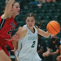 Jadence Clifton started 11 games for the Cal Poly Humboldt Lumberjacks as a freshman during the 2021-2022 season, her only one with the team.