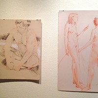 "UntitleD" and "Diana and Actaeon" by Dean Smith.