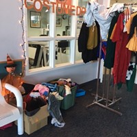 The costume closet at the Adorni Center in Eureka. The city of Eureka is collecting new or lightly used Halloween costumes for children whose families might not otherwise be able to afford them.