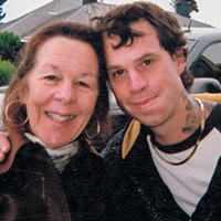 Daren Borges (right) with his mother, Stephany Borges.