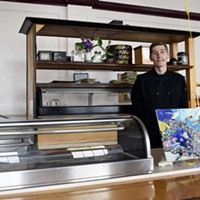 Sushi chef Josh Hand is back behind the counter at Tomo Japanese Restaurant.