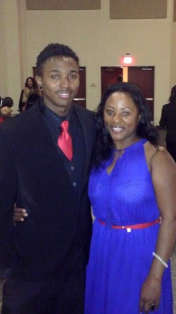 Charmaine Lawson and her son David Josiah Lawson. - SUBMITTED