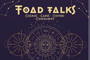 Toad Talks, Cosmos, Cards and Coffee