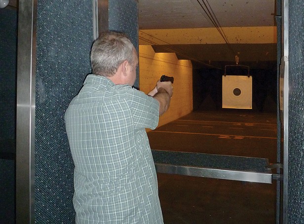 At the Shooting Range