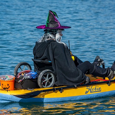 Witch's Paddle on Humboldt Bay, 2020