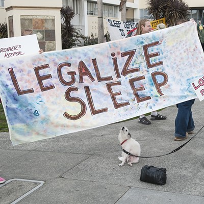 'Right to Sleep' Protest 2015