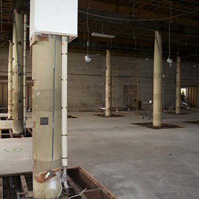 Carson Block Building Restoration - Standing Sentry