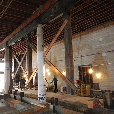 Carson Block Building Restoration - Standing Sentry