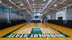 Lumberjack Arena, home of Humboldt State basketball and volleyball. - Uploaded by Andrew Goetz