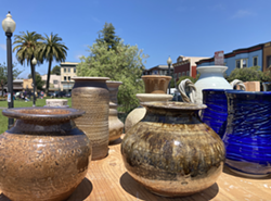 Vessels by Better Blue Ceramics, one of our 2022 vendors! - Uploaded by Arcata Main Street