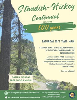 Standish Hickey Centennial Celebration flier - Uploaded by Griff
