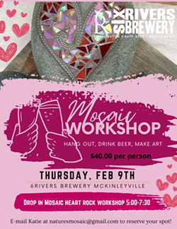 Valentines Themed Mosaic Workshop! - Uploaded by Katherine Mather