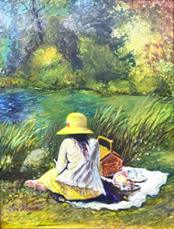 COURTESY OF THE ARTIST - Best of Spring winner "Peace and Quiet," by Elsie Mendes