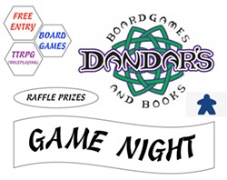 Dandar's Boardgames and Books Game Night - Uploaded by Dandar