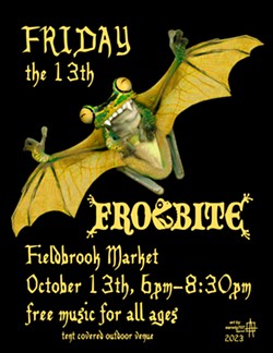 Frogbite at Fieldbrook market - Uploaded by LCSmusic