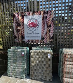 Doormats from Recycled Crab Rope - Uploaded by aeb