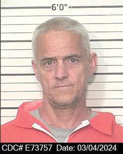 COURTESY OF THE CALIFORNIA DEPARTMENT OF CORRECTIONS AND REHABILITATION - Patrick Harvey, photographed after his March 4 transfer to Pelican Bay State Prison from the California Medical Facility.