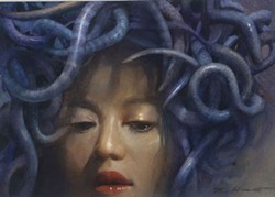 COURTESY OF THE ARTIST - Robert Hunt's "Medusa."