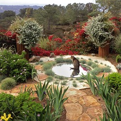 PHOTO BY STEVE GUNTHER FROM THE WATER-SAVING GARDEN - A dry oasis.
